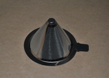 Ein guter Preis. Waschbarer Edelstahl-Maschendraht-Filter-konischer Kaffee-Filter Online