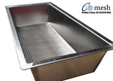 Ein guter Preis. Stärke des Hochleistungsedelstahl-perforierte Metallbehälter-2mm für die Herstellung des Käses Online