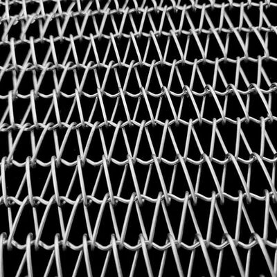 Ein guter Preis. Lebensmittelverarbeitung Hitze Temperatur Tortillapresse Ofen Ofen Kohlenstoffspiraldraht Metallförderband Edelstahlgeflechtband Online