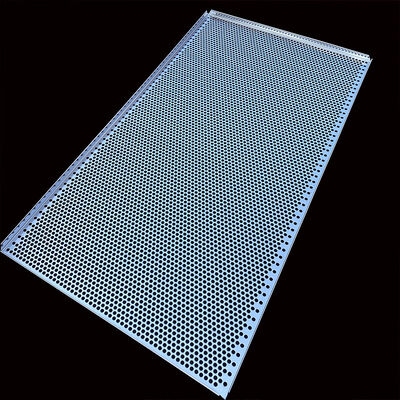 Lebensmittelechtes Metall 60 x 40 600 x 800 Aluminium-Backblech Backform Bäckerei 304 Edelstahl-Drahtgeflecht Perforiertes Trockenblech für den Ofen