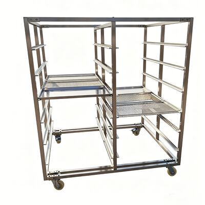 Ein guter Preis. Schicht Nahrungsmittel Edelstahl-Gitter Trocknung Entwässerung Kühlung Ban Pan Regal gewerbliche Bäckerei Trolley für Blechpfanne Online