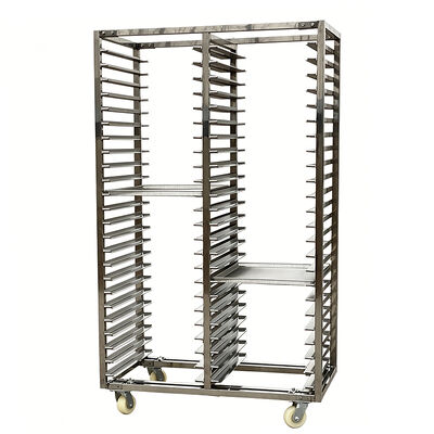 Ein guter Preis. Industrielle professionelle Bäckerei Brot Rolling Kühlung Rotary Oven Stainless Steel Multi-Layer Pan Bun Tray Rack Trolley Cart Online