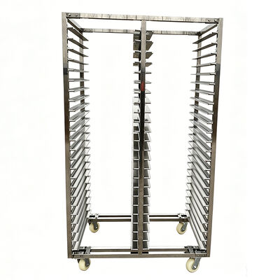 Gewerbliche Küche 30 32 Schicht Edelstahl sus 304 sus 316 Kuchen Brot Halbindustrie Bäckerei Kühlkorb Tray Rack Wagen