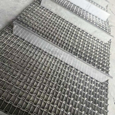 Custom Size Honeycomb Mesh Conveyor Belt 304 Stainless Steel Made to Customer Drawing