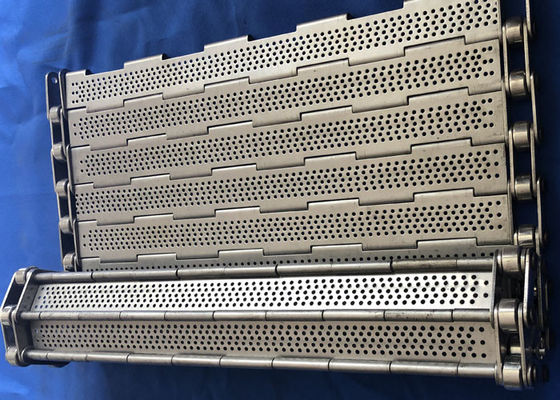 Kettenglied-Platten-Lochplatte-Maschen-Gurt-Edelstahl-Maschendraht