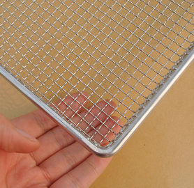 Ein guter Preis. Drahtgewebegrill-Maschenkorb für das Halten von Glasplattenedelstahl 304 Online