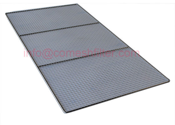 Pan-Maschendraht-Behälter getrocknete Apple-Chips des Zoll-18x28 flache kochende großer