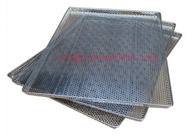 Ein guter Preis. Kundenspezifische Metallmaschen-bescheinigen trocknende Gemüsegrill-Backblech-Pan-FDA Online