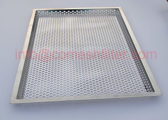 Sgs-FDA-Maschendraht-Behälter-Edelstahl-Rechteck-Backform-Backen-Gitter