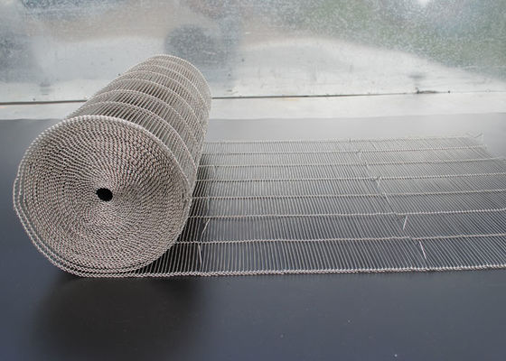 Maschendraht-Gurt des Edelstahl-304, Leiter-Förderband für Öfen