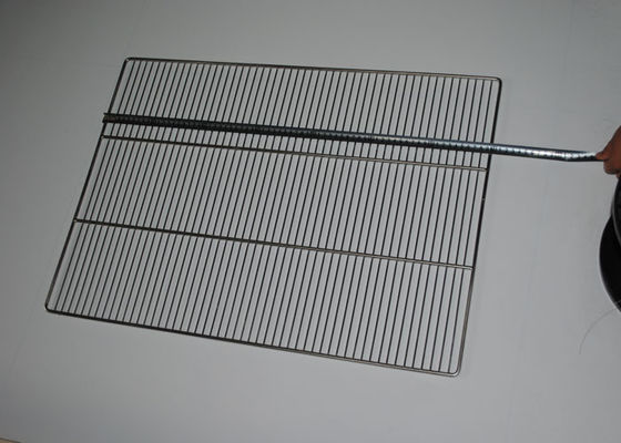 Edelstahl-Draht-Behälter des 60x40cm Nahrungsmittelgrad Bbq-Grill-Maschendraht-304