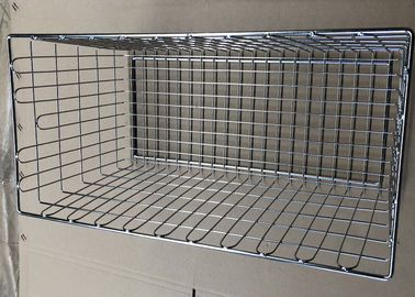 Ein guter Preis. Eisen-Organisator-Maschendraht-Körbe FDAs dekorative/Metallspeicher-Korb Online