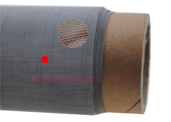 Edelstahl-Filter-Maschendraht 120 der chemischen Industrie-316 200 300 400 500 600 Mikrometer