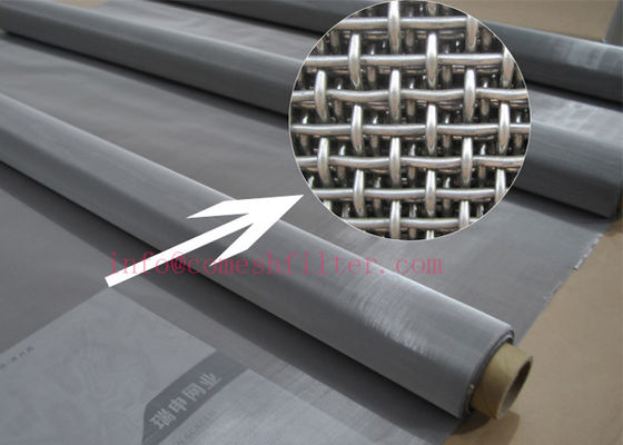 der Nahrung300 200 100 80 70 25 Grad der Mikrometer-Edelstahl gesponnener Maschen-304 316L ultra fein