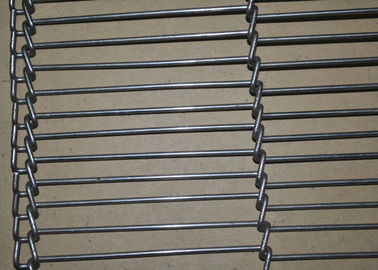 Ein guter Preis. Lebensmittelindustrie-flaches Flexdrahtgewebe-Maschendraht-Förderband Online