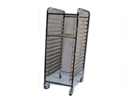 Trocknende Wagen des Edelstahl-Doppelt-620MM mit Behältern