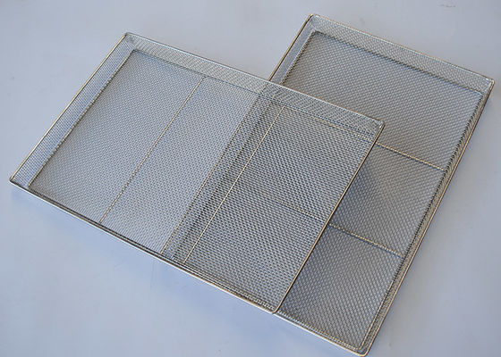 316 304 SS-Entwässerungsmittel-Metalldraht Mesh Drying Tray
