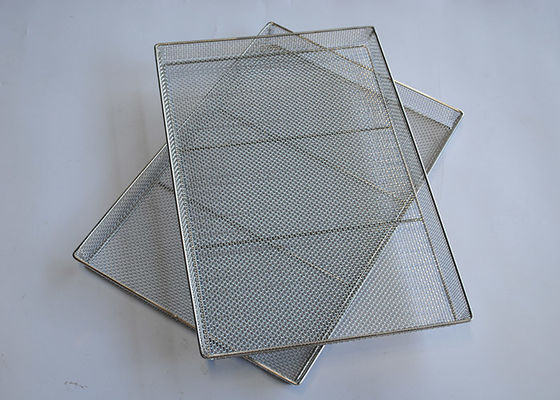 Mesh Drying Tray For Chrysanthemum-Sojabohnen-Frucht des Draht-Sus304