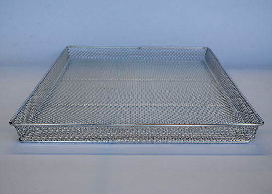FDA-Draht-Entwässerungsmittel, das Stahl-Mesh Tray For Food trocknet
