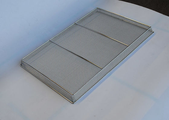 Tray aus Edelstahl für Trocknen, Kühlen und Backen