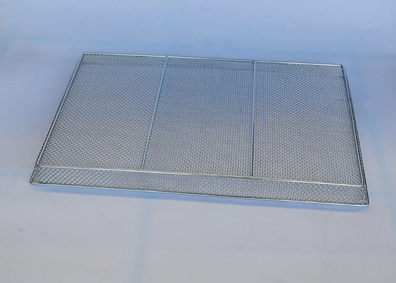 Ein guter Preis. 316 Edelstahl 24 x 16 Draht Mesh Tray For Drying Seafood Online