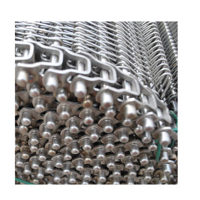 100 mm-3000 mm Breite Flachdrahtnetz Förderband Schließrand 1m-100m Länge