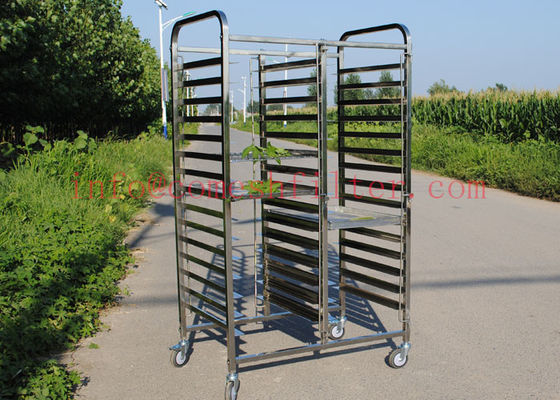 Backendes Edelstahl-Brötchen Pan Rack des Ofen-0.8mm