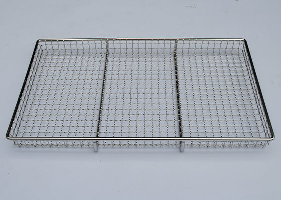 Nahrungsmittelgrad, der Edelstahl-Draht Mesh Cable Tray SGS 1.5mm backt