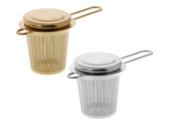 100x65mm Nahrungsmittelgrad Ss430 feiner ExtraMesh Tea Infuser With Long behandelt