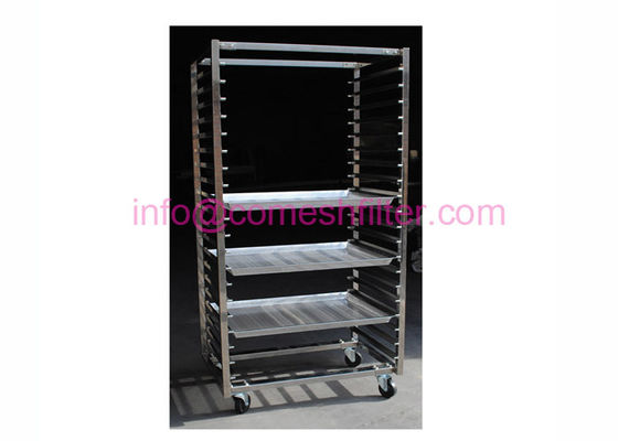 Ein guter Preis. 20tier 600x800mm trocknender Mesh Tray Stainless Steel Rack Trolley Online