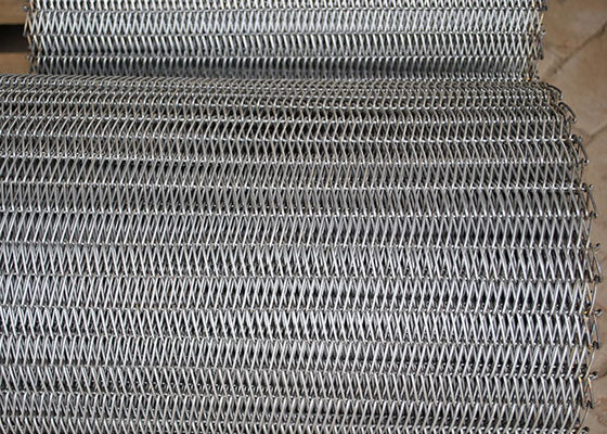 Edelstahl-Draht Mesh Conveyor Belt der Meerespflanzen-Schleuder-1.0mm