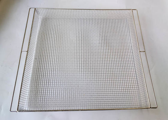 Ein guter Preis. Zoll-rostfreies Backblech der Soem-Grill-Grill-Maschen-2mm des Loch-18x26 Online