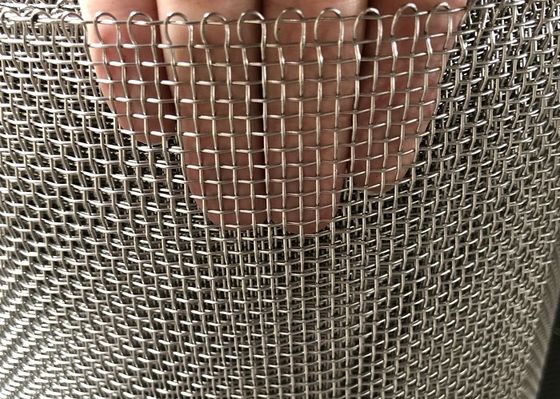 Eingewickelter Rand-Edelstahl 304 1X30M Woven Wire Mesh Screen