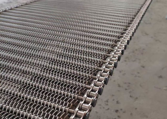 Kettenglied-gewundener Gefrierschrank/Trocknen des Drahtes des Edelstahl-310 Mesh Conveyor Belt