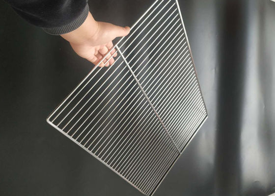 58x78cm trocknender Edelstahl-Draht Mesh Tray Frucht-5mm