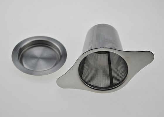 Ein guter Preis. Kundengebundener Logo FDA-Draht-Mesh Filter For Loose Leaf-Tee und -kaffee Online
